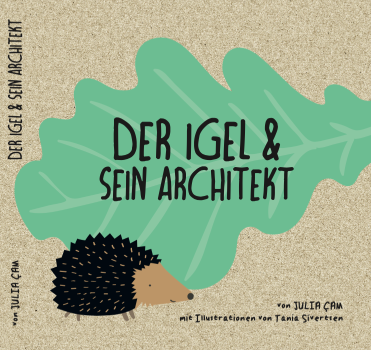 Cover vom Pappbuch der Igel & sein Architekt