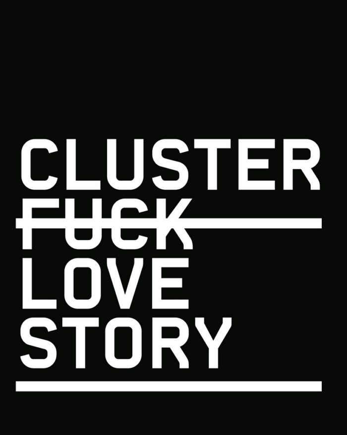 Filmplakat von Clusterfuck Lovestory, einem Kurzfilm von Julia Cam.